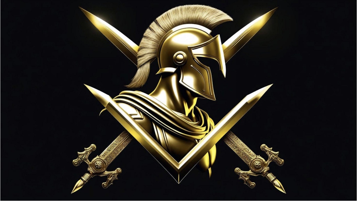 Swordpoint Media gold warrior emblem